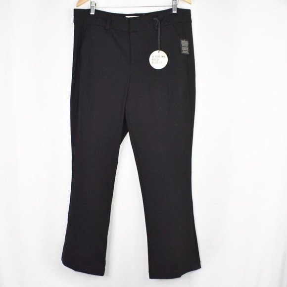 RWN Pants - RWN by Rawan Black Stretch Dress Pants 16 NWT